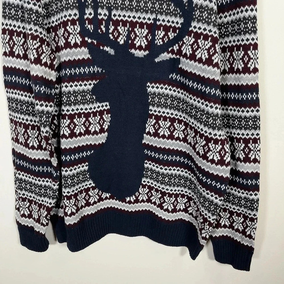 METHOD | NORDIC KNIT PATTERN CREWNECK  SWEATER - Picture 3 of 12